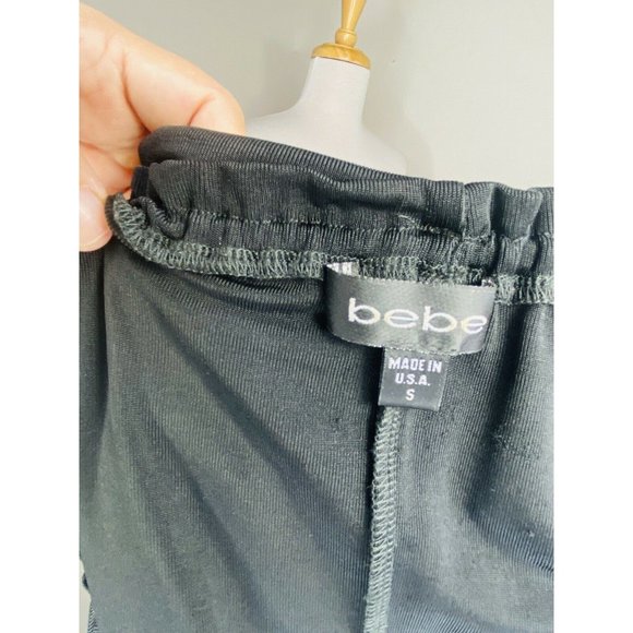 Vintage Bebe Dolman Sleeve Ruched OverSized Blouse - Picture 4 of 4